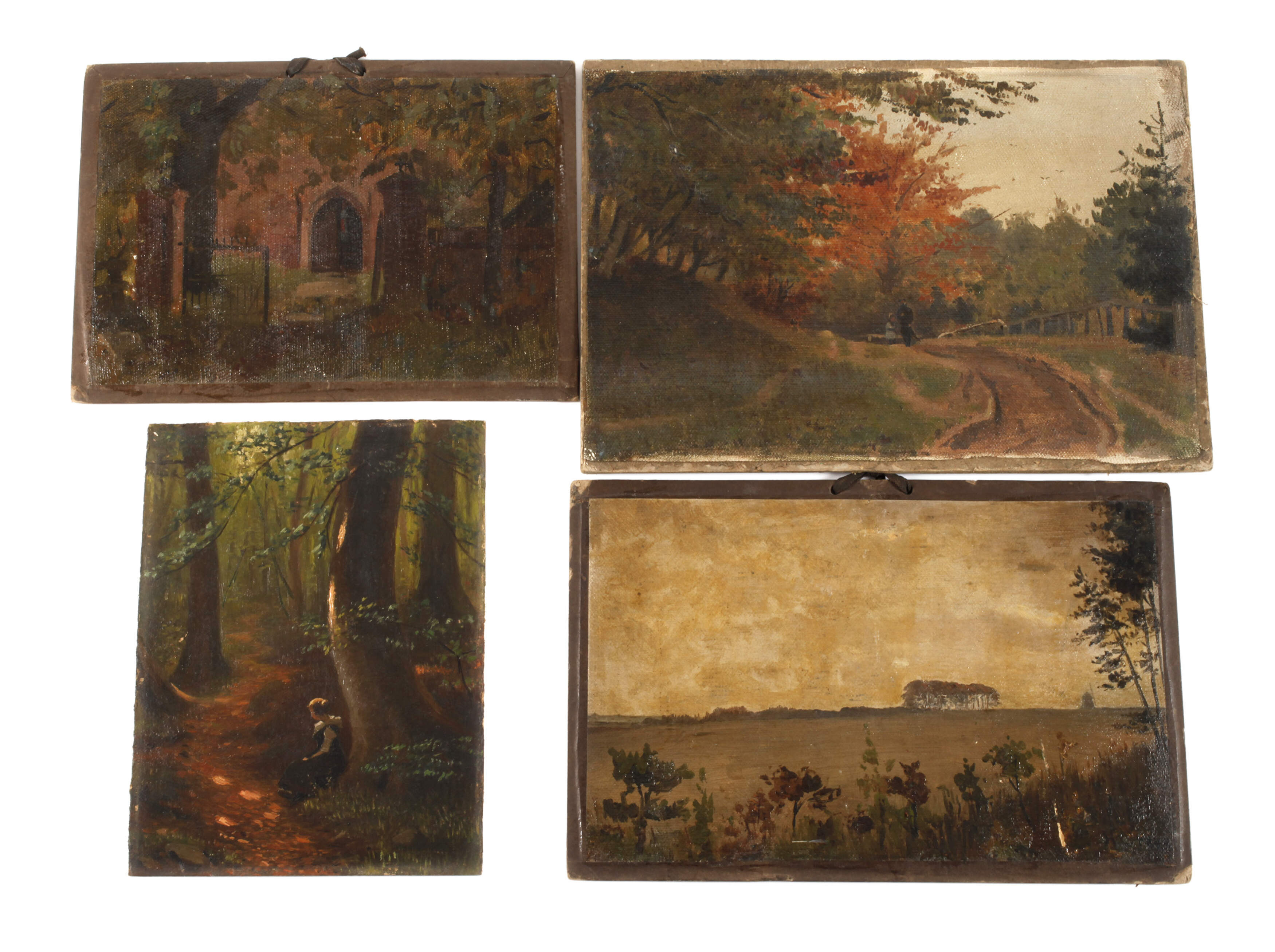 Hedwig von Lepel-Gnitz, Vier Landschaften