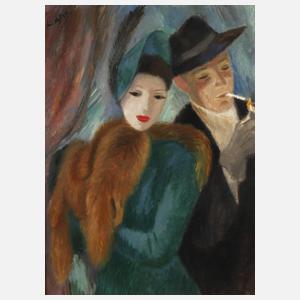 Alfred Lichter, attr., Galantes Paar