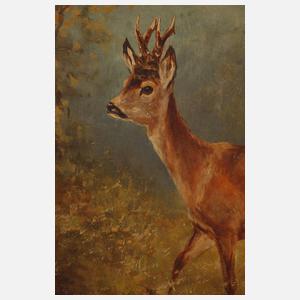 George Majewicz, Schießscheibe mit Rehbock