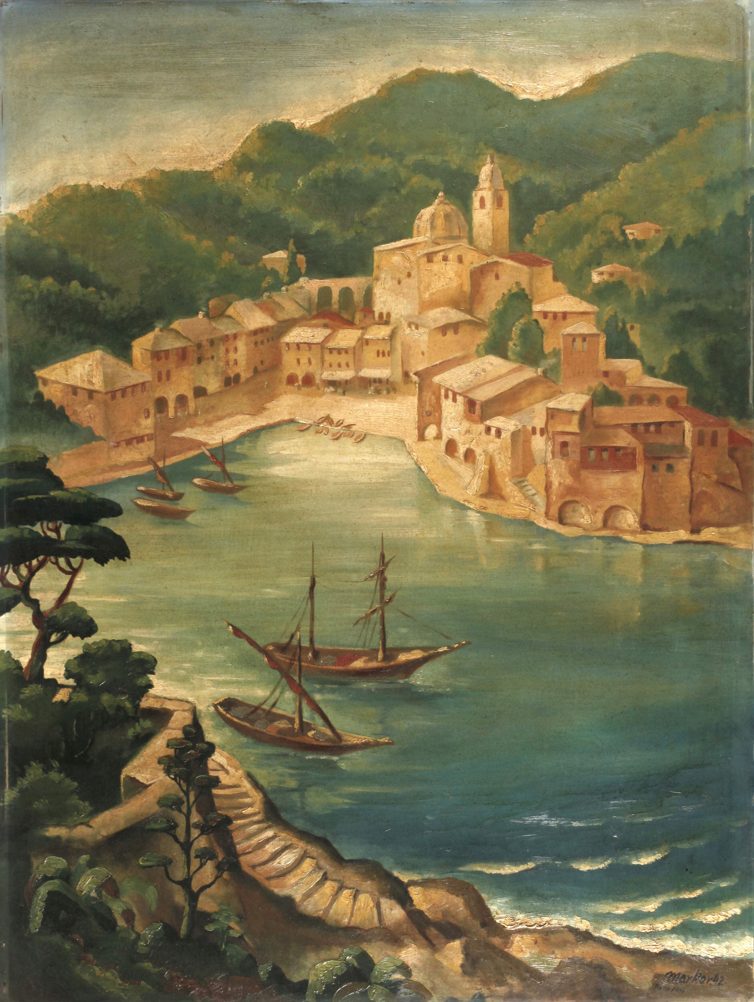 Otto Marker, Ansicht Portofino