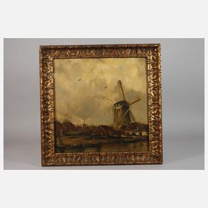 Martinius Leonardus Middelhoek, Windmühlen am Fließ