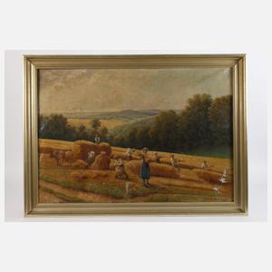 Georg Mohr, Getreideernte