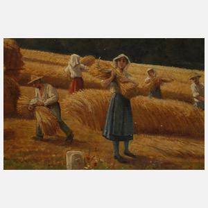 Georg Mohr, Getreideernte