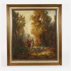 Karl Mohr, Parforcejagd