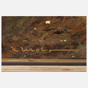 Karl Mohr, Parforcejagd