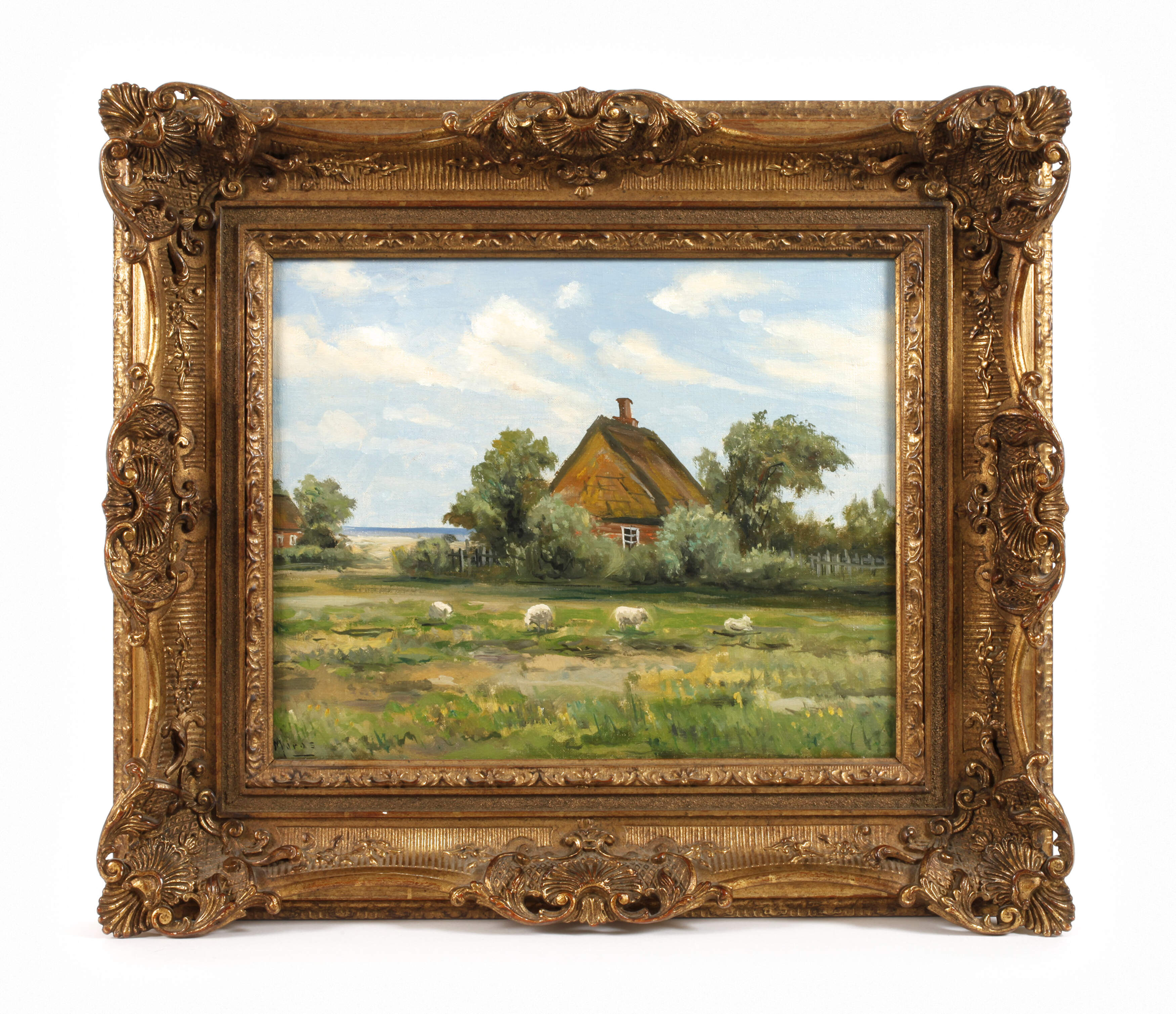 Bruno Moras, Bauernhof am Meer