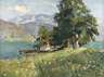 Erich Martin Müller, "Sommertag am Attersee"