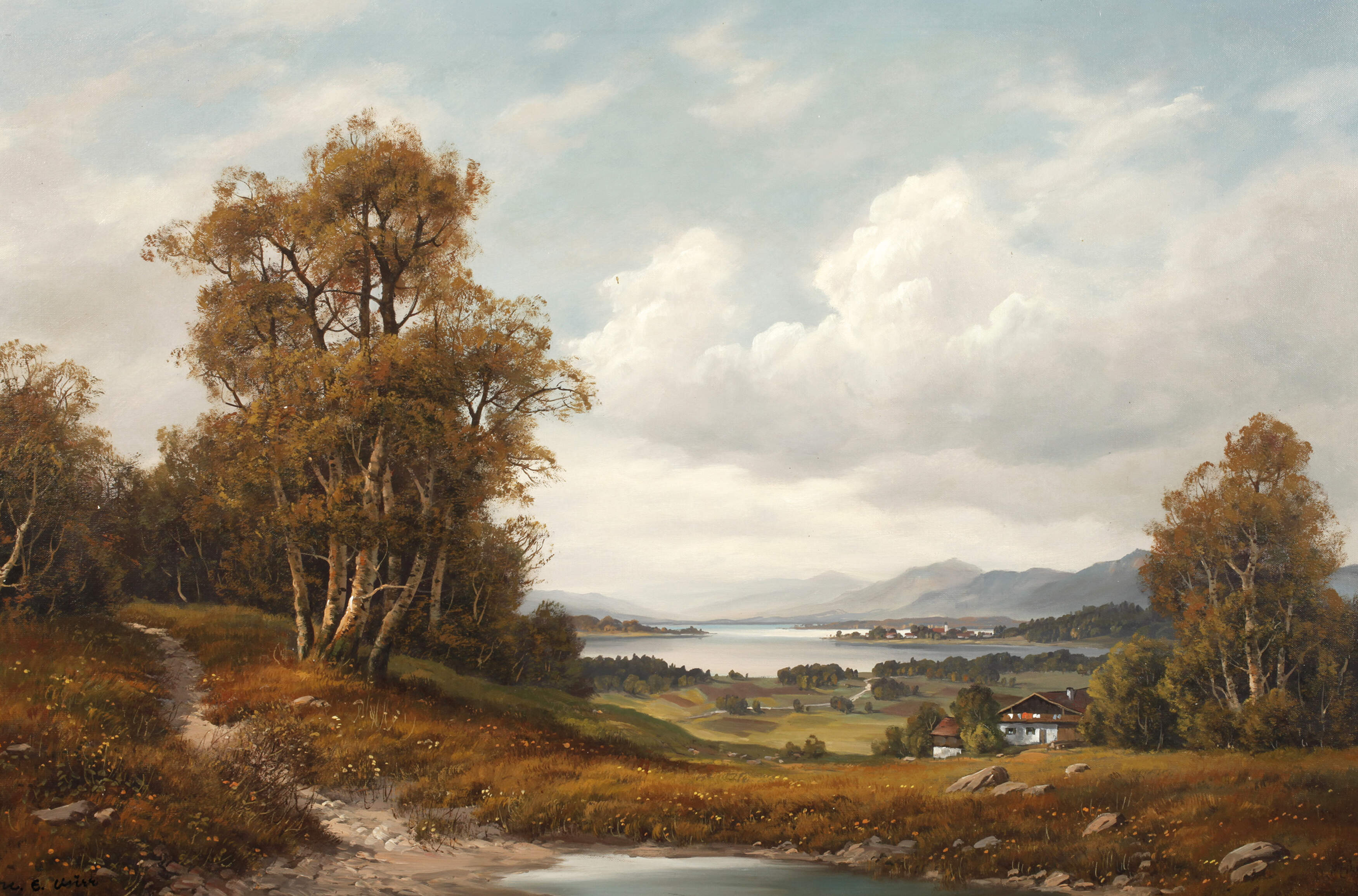 K. E. Murr, Oberbayerische Seenlandschaft