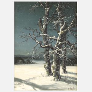 Max Nordt, "WINTERMONDNACHT"