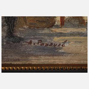 Atanasije Popovic, Markt in Dubrovnik