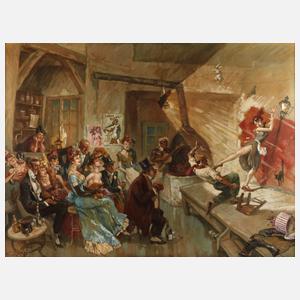 Hermann Prediger, Cabaret "Lapin Blanc Paris"