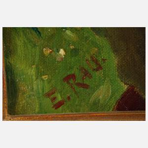 Emil Rau, Dirndl mit Hut