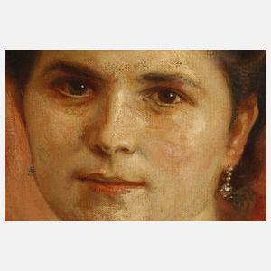 Karl Rickelt, Damenportrait