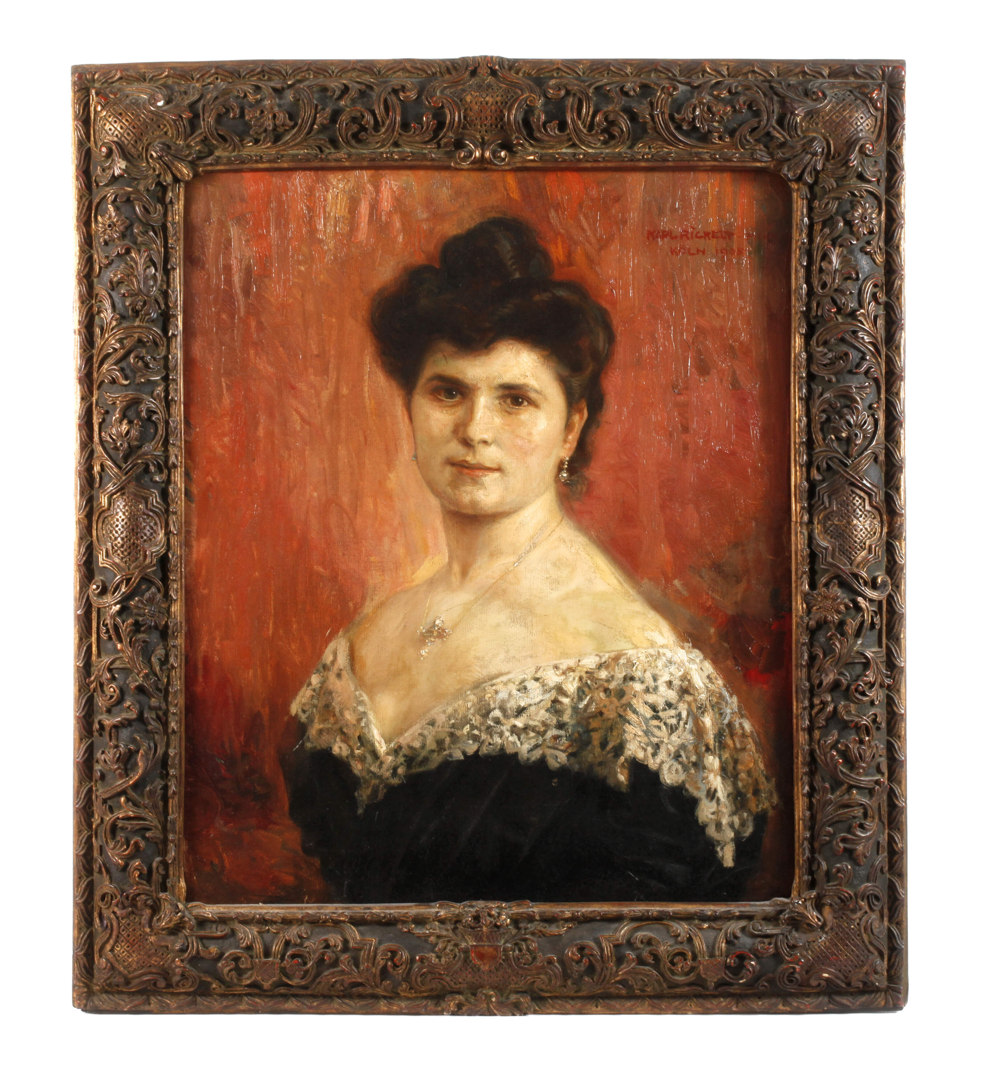 Karl Rickelt, Damenportrait