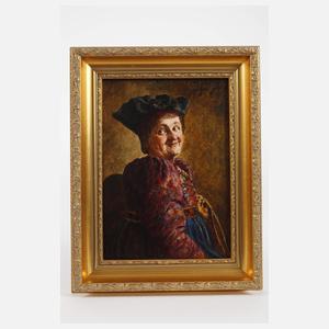 Georg Roessler, Frau in Tracht