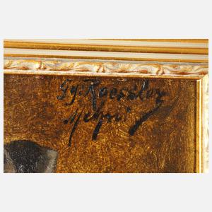 Georg Roessler, Frau in Tracht