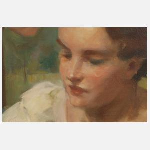 Ivo Saliger, Zwei Bauernmädchen