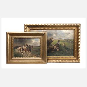 Carl Schaller, Zwei Tierbilder