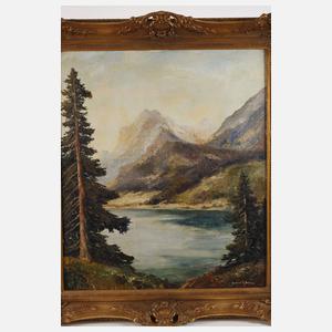 Hermann Schmitzbonn, See im Gebirge