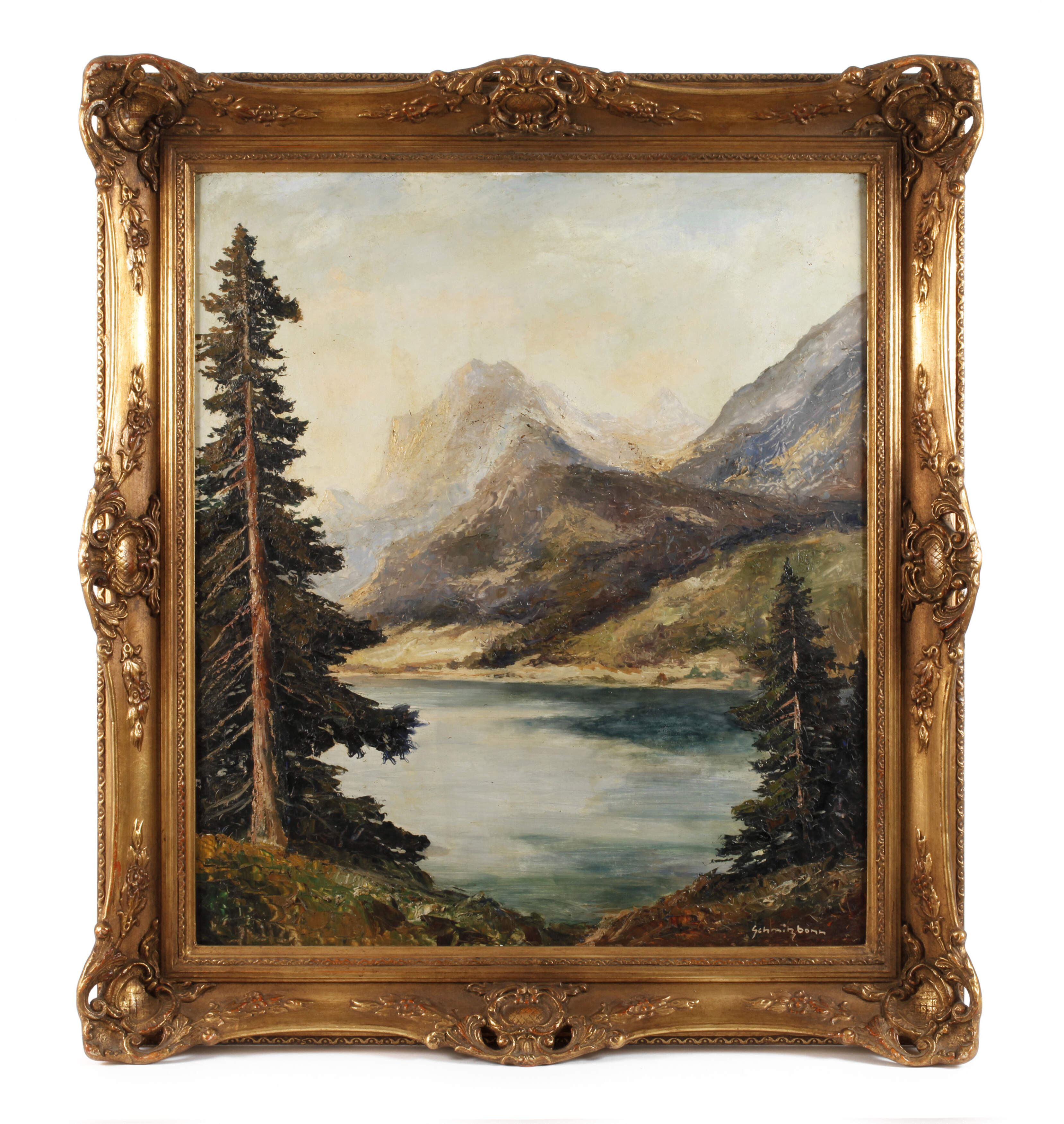 Hermann Schmitzbonn, See im Gebirge