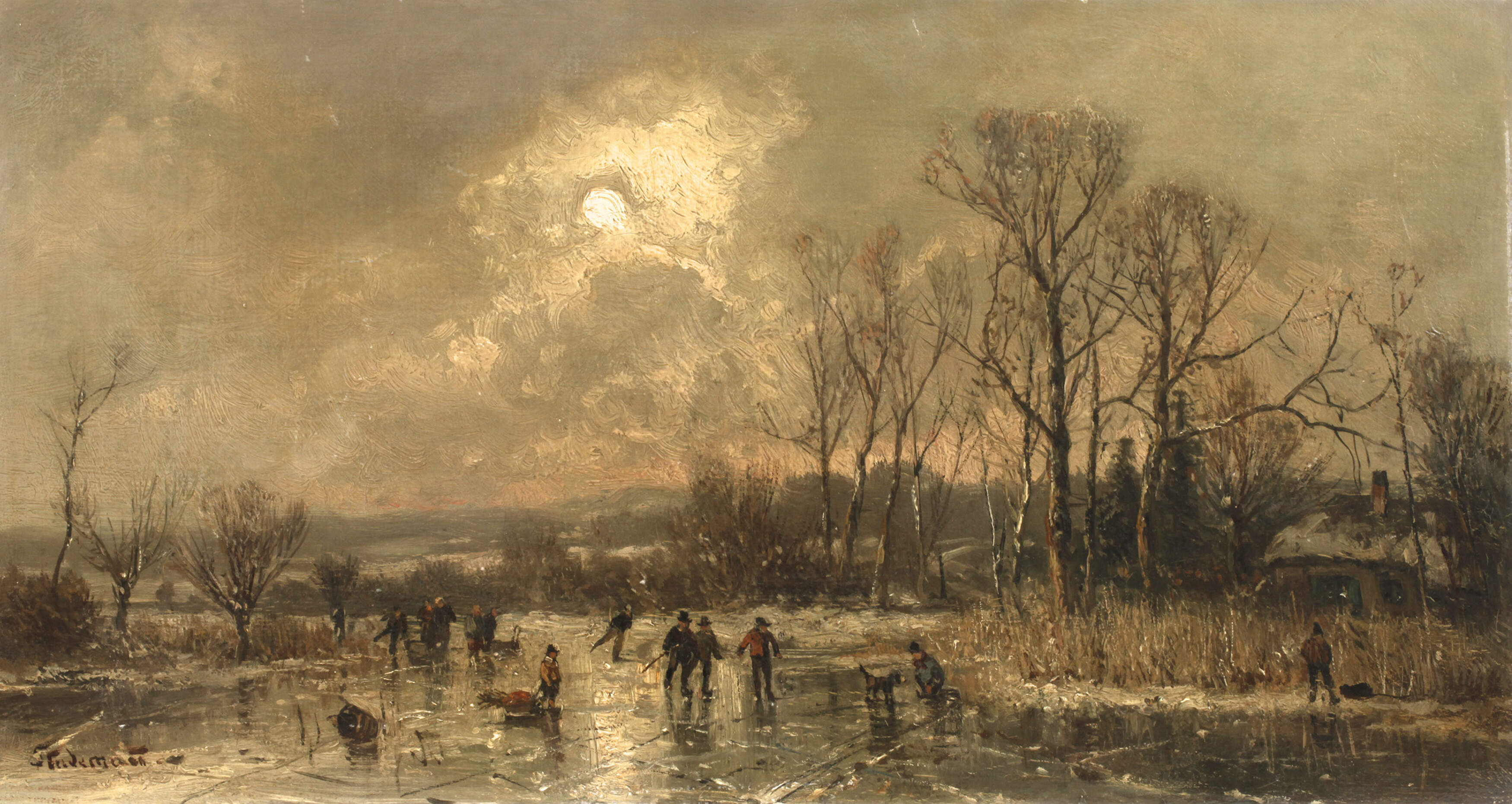 Adolf Stademann, Eisvergnügen