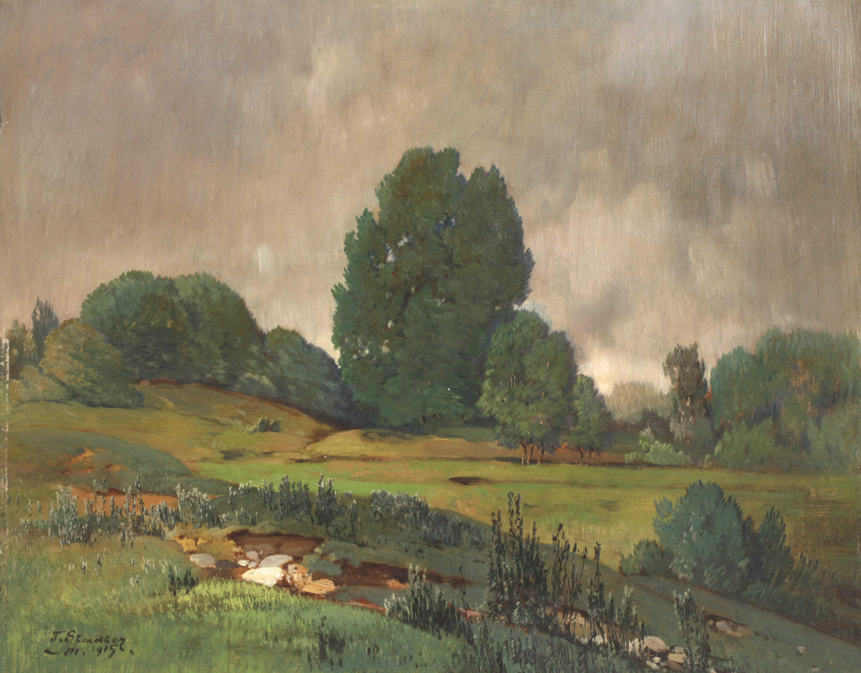 Toni von Stadler, Sommerliche Bachaue