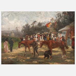 Max Stahlschmidt, Auf dem Rennplatz