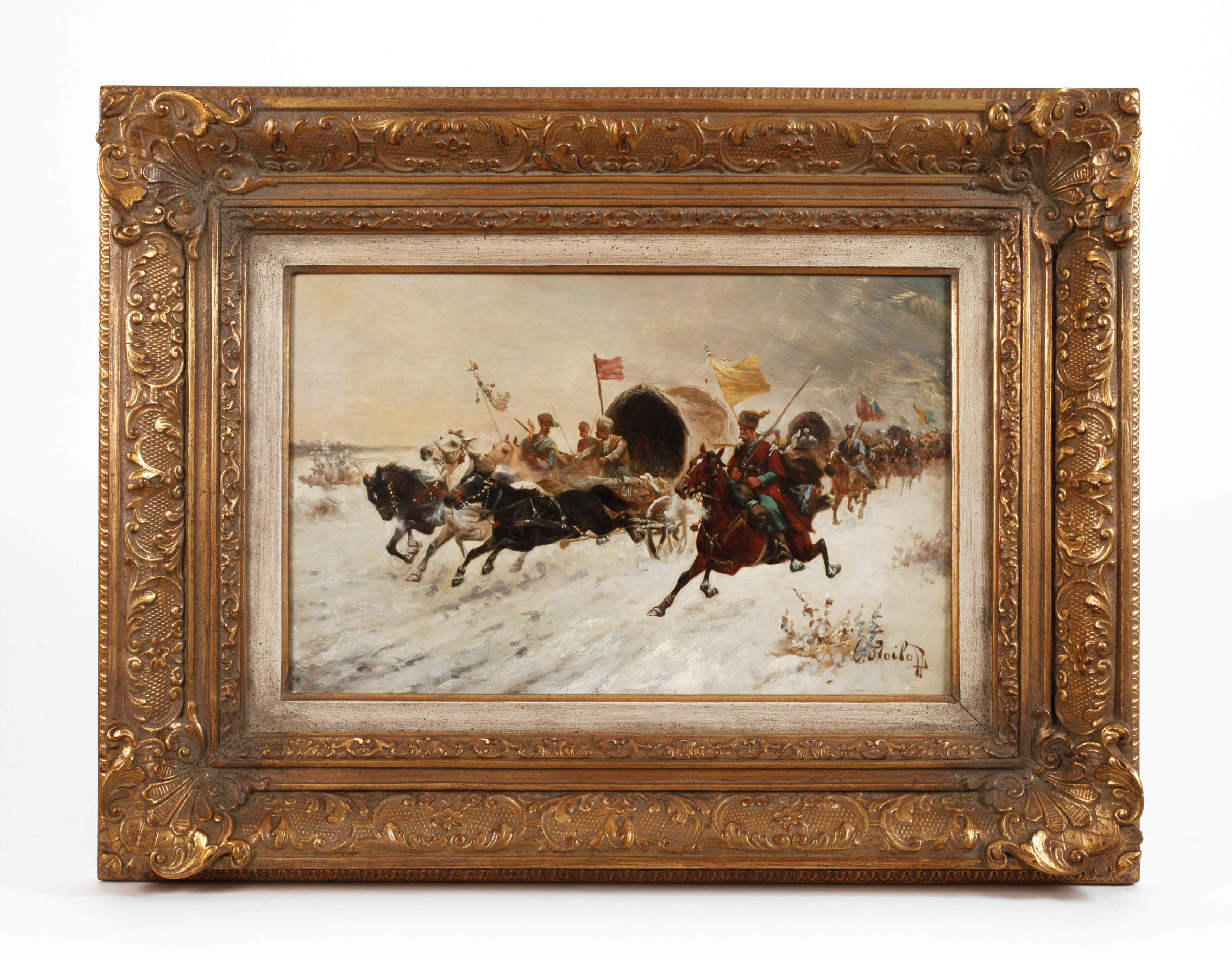 Constantin Stoiloff, "Goldtransport in Sibirien"