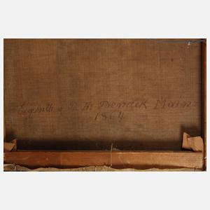 C. Stoitzner, Herrenrunde bei der Zeitungslektüre