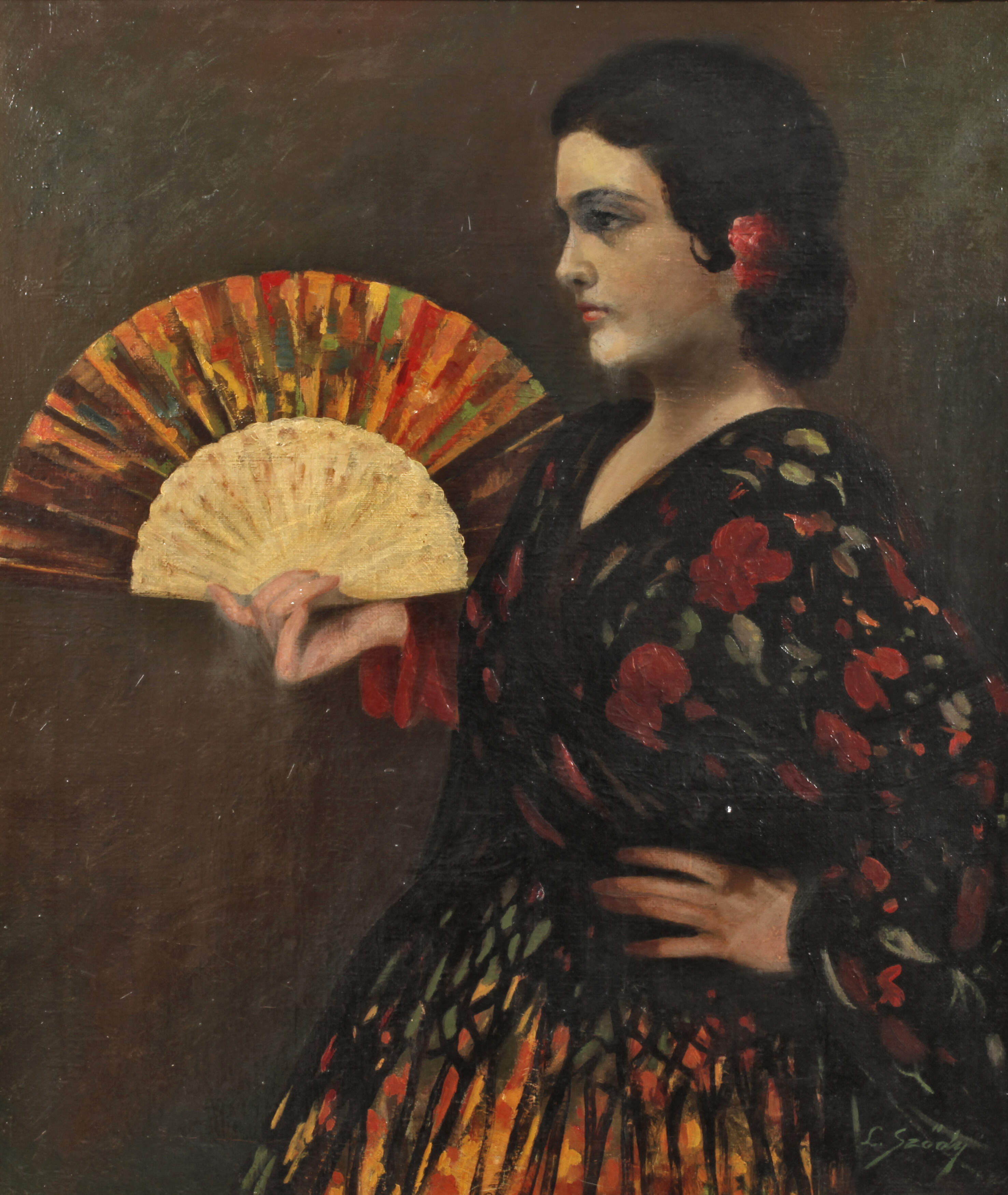 Ladislav Szödy, "Madrider Mädchen"