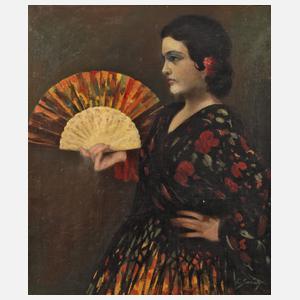 Ladislav Szödy, "Madrider Mädchen"