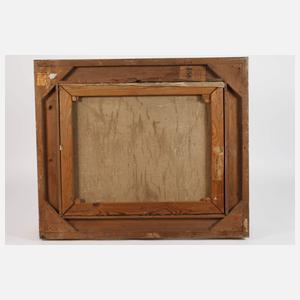 Max Thedy, "Dorfstraße mit Klosterkirche"