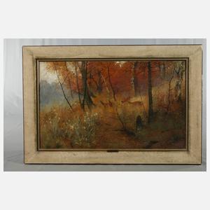 Rudolf Thost, Rehe im Wald