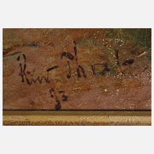Rudolf Thost, Rehe im Wald