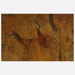 Rudolf Thost, Rehe im Wald