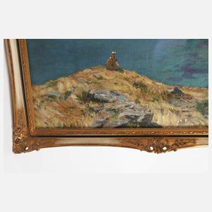 Cornelius Wagner, Sommerlandschaft in der Schweiz