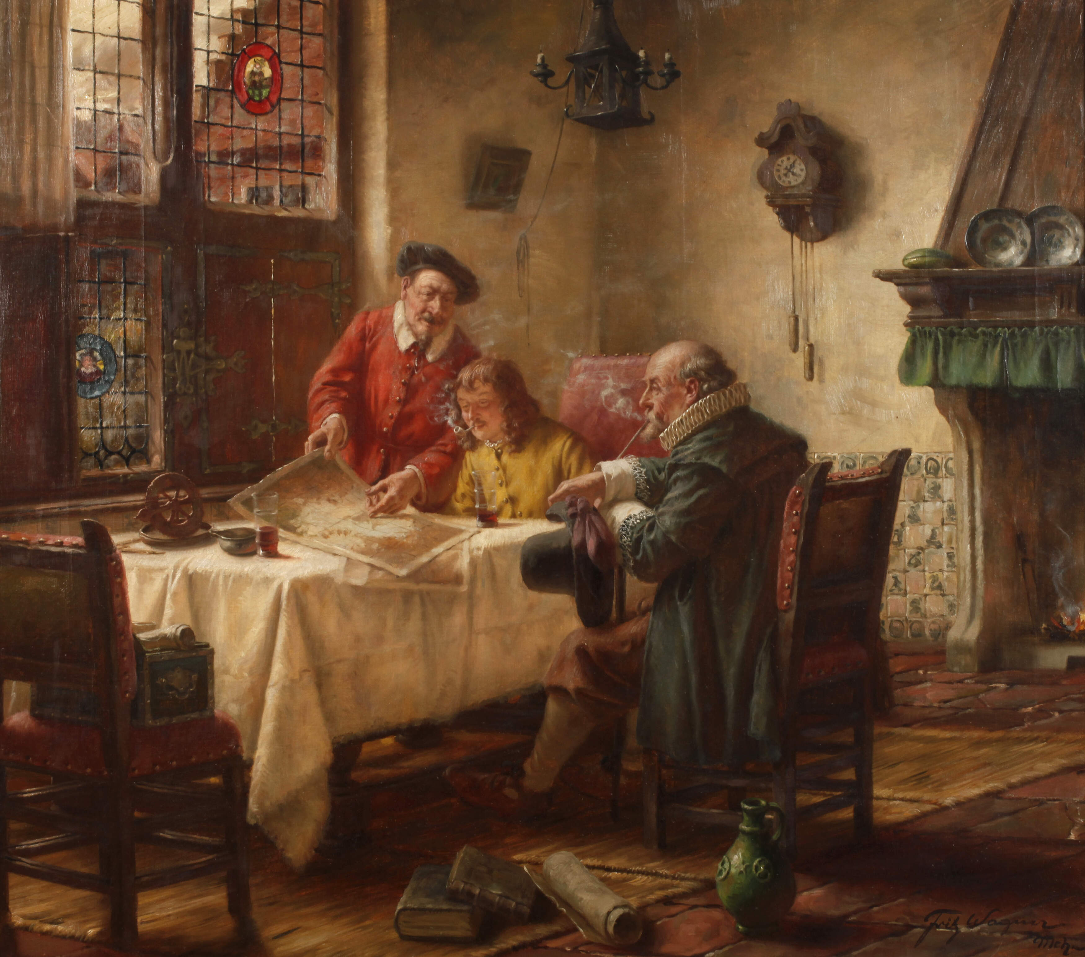 Fritz Wagner-Höhenberg, Holländisches Kaufmannskontor