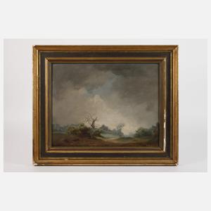 Kurt Wendlandt, Gewitterstimmung in der Ebene