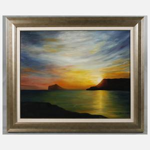 Yona, Sonnenuntergang am Meer