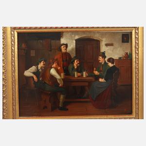 Monogrammist KCS, Zwei bayerische Wirtsstubenszenen