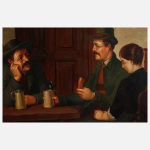 Monogrammist KCS, Zwei bayerische Wirtsstubenszenen