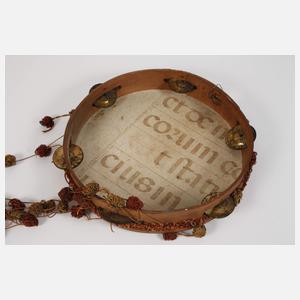 Rubio, Bemaltes Tamburin aus Sevilla