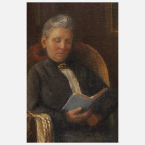 Buchleserin am Fenster