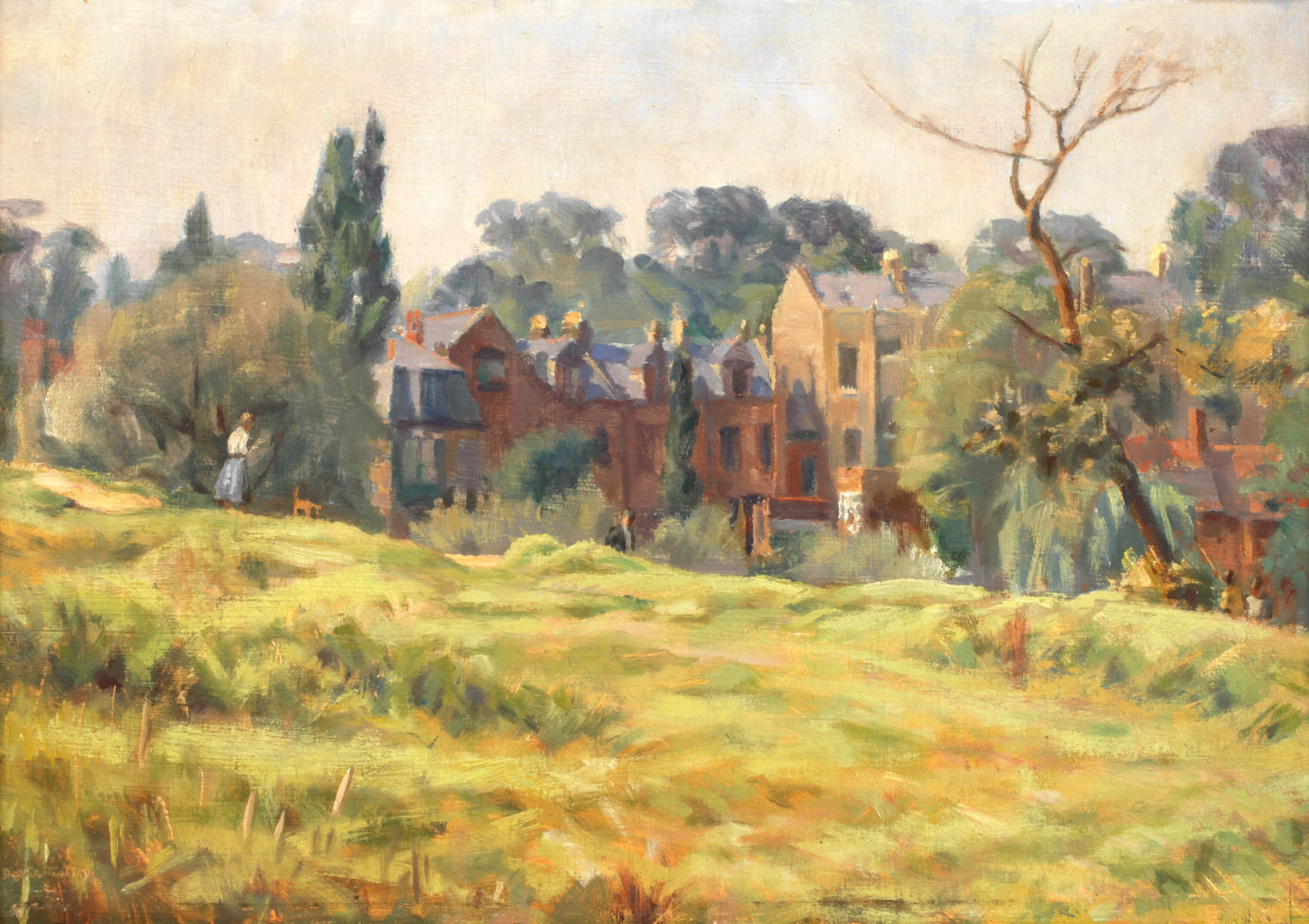 Sommerliche Siedlung