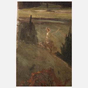 Herrenhaus in Herbstlandschaft