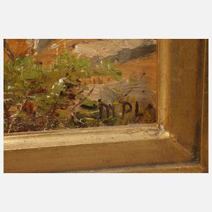 Pendants Landschaftsdarstellungen