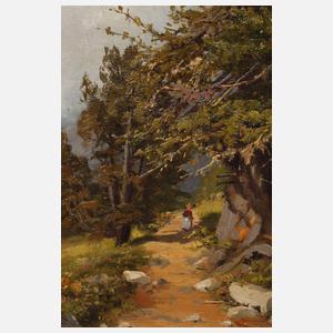 Pendants Landschaftsdarstellungen