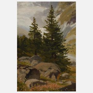 Pendants Landschaftsdarstellungen