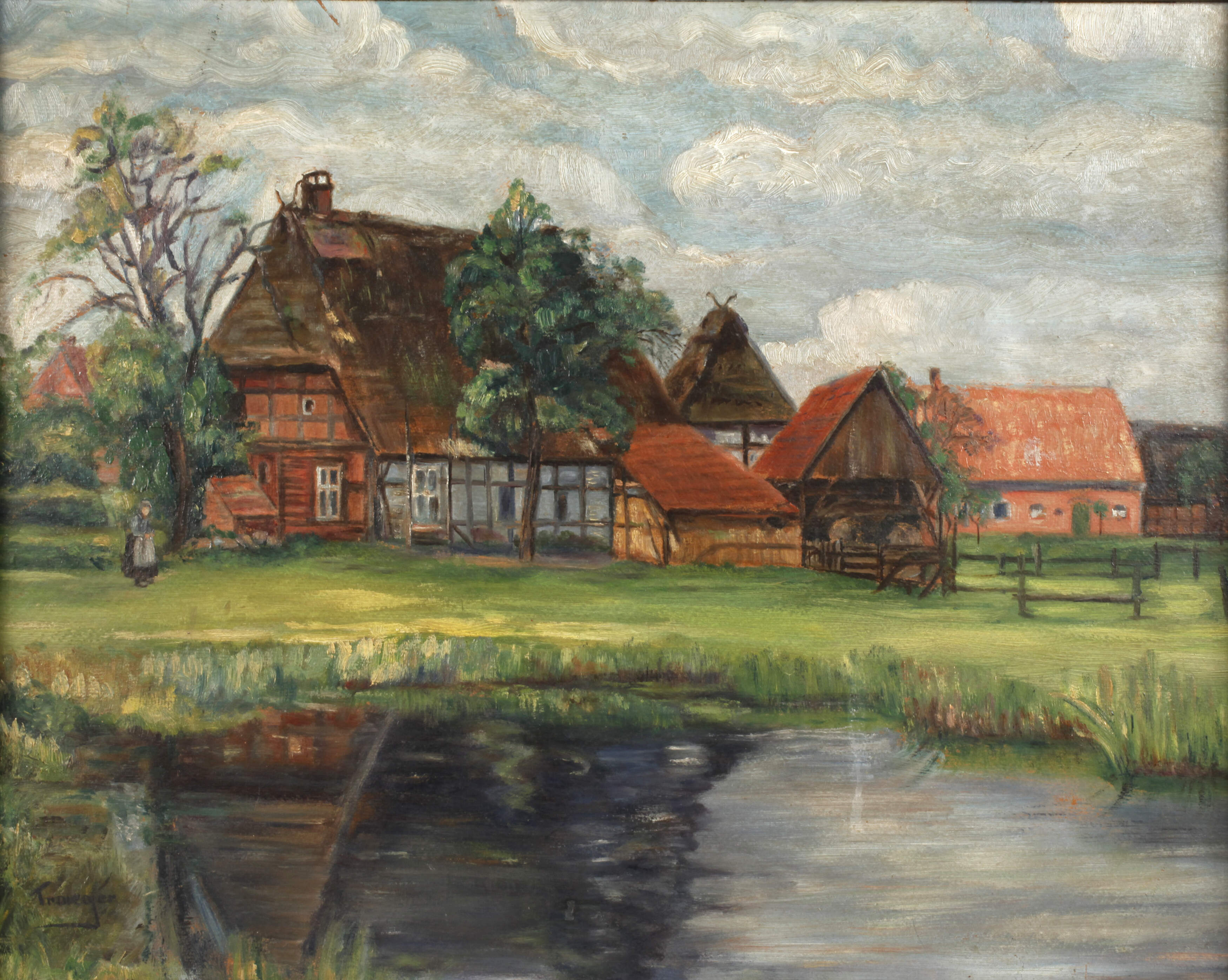 Niederdeutsches Dorf