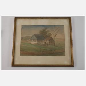 Konvolut Bauernhofansichten